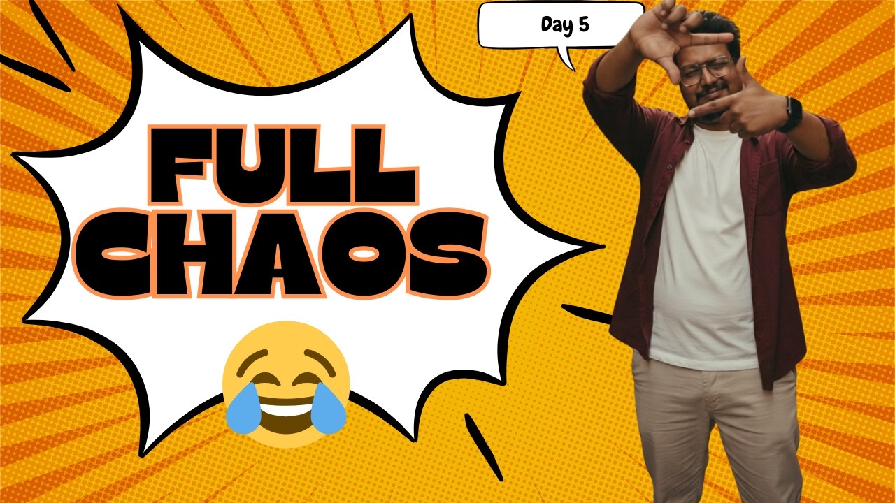 Aaj dost ghar aaye aur ghar ho gaya full studio 😂 | Day 4 | 100 Days 100 Vlog Challenge