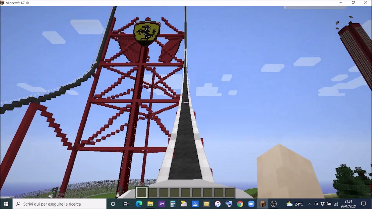 Minecraft - Coastercraft - Ferrariland Redforce