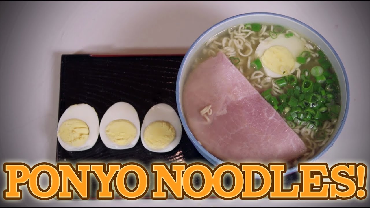 How to make PONYO NOODLES / RAMEN! Feast of Fiction S2 E14 | Feast of Fiction