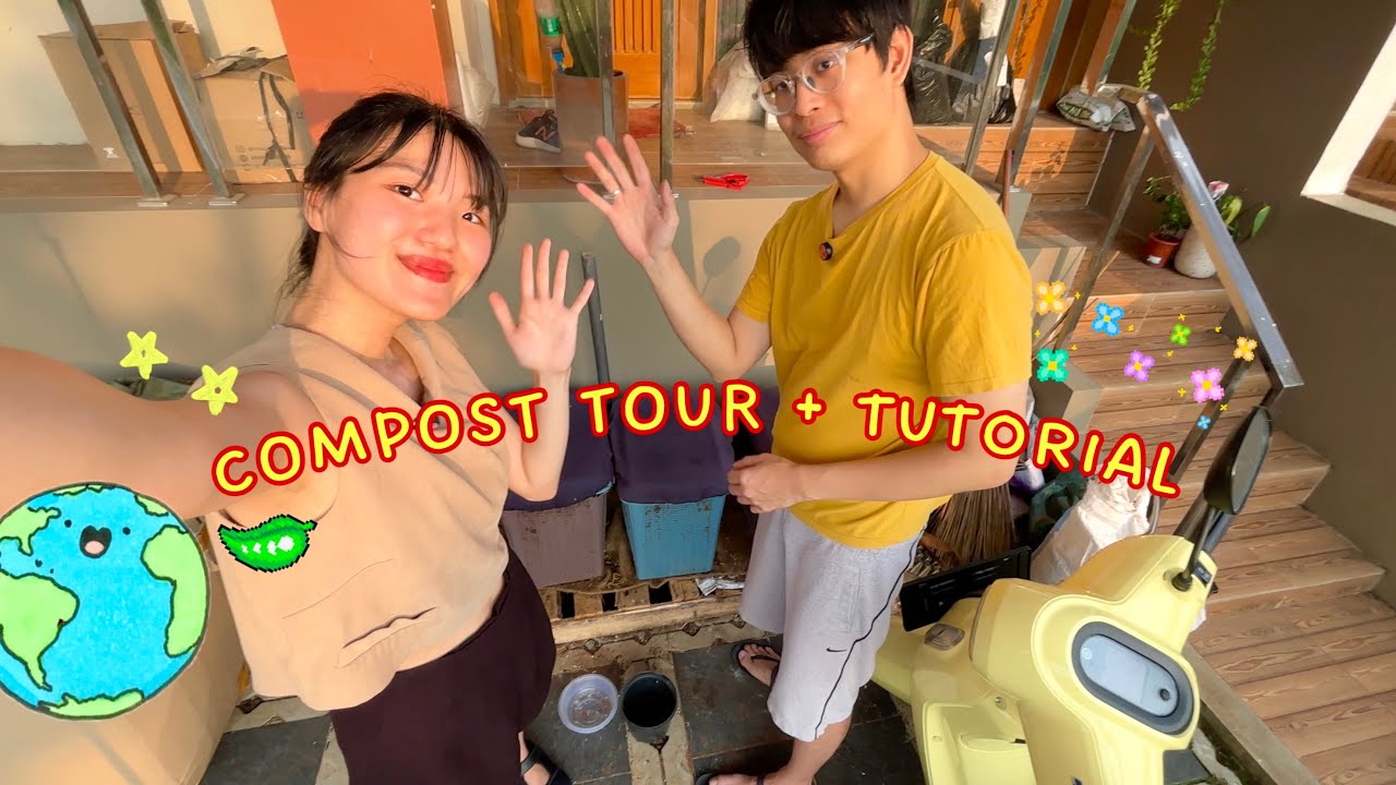 TUTORIAL NGOMPOS + COMPOST TOUR RUMAH YUPI 🧑🏻‍🌾👩🏻‍🌾