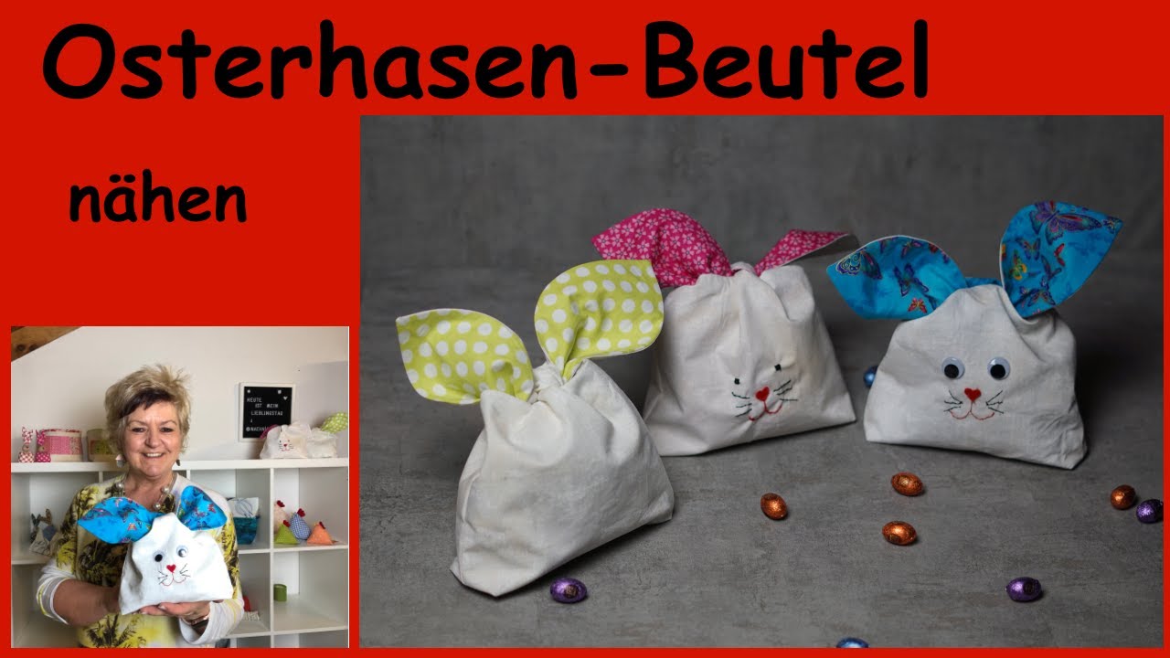 Geschenkverpackung für Ostern nähen