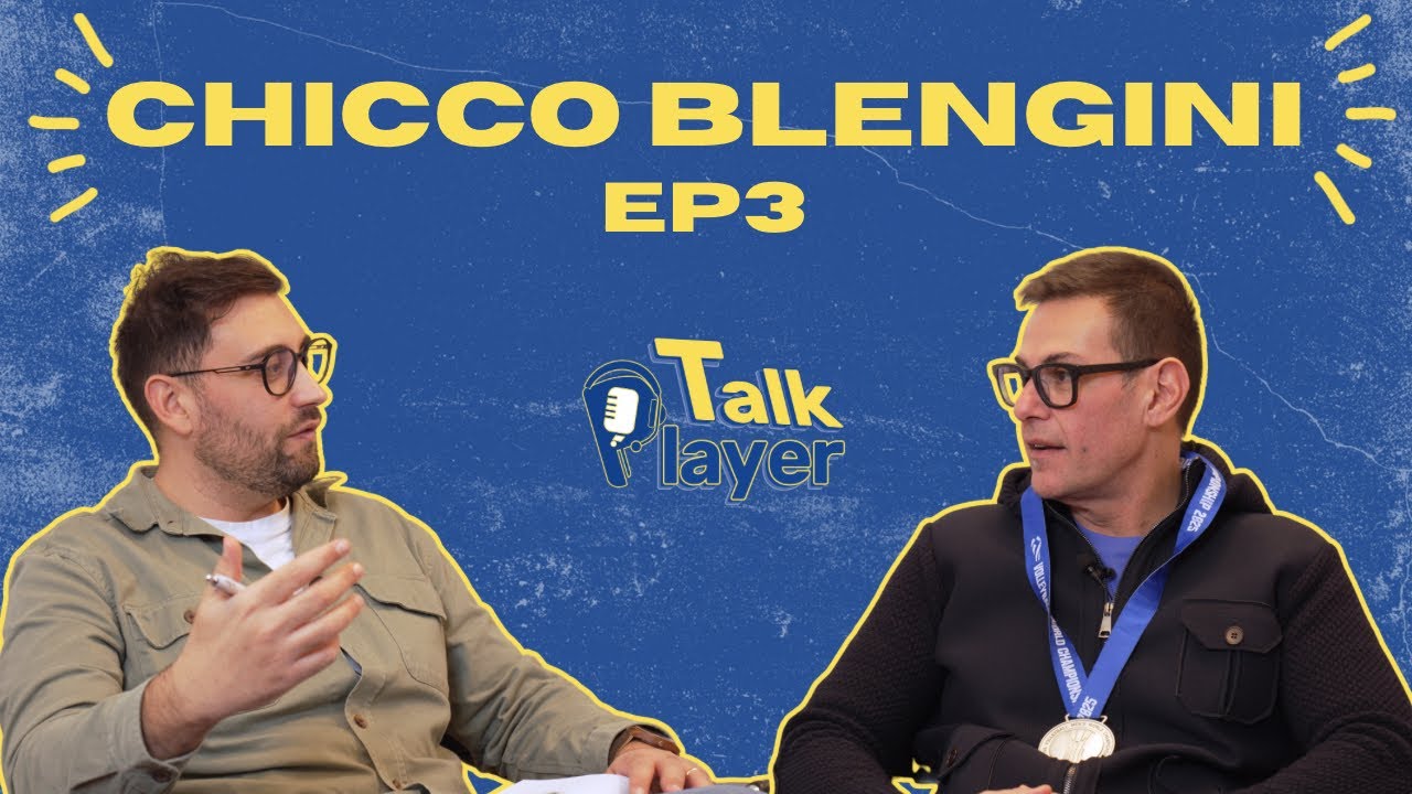 L'UOMO D'ARGENTO DEL VOLLEY MONDIALE! Chicco Blengini a TALK PLAYER | ep.3