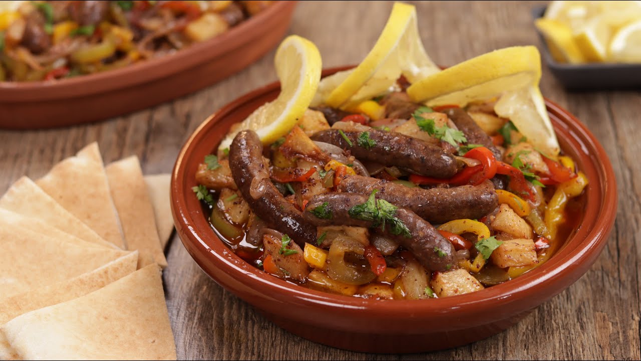 نقانق شهية بدبس الرمان على الطريقة اللبنانية لازم تجربوها 😋🥰