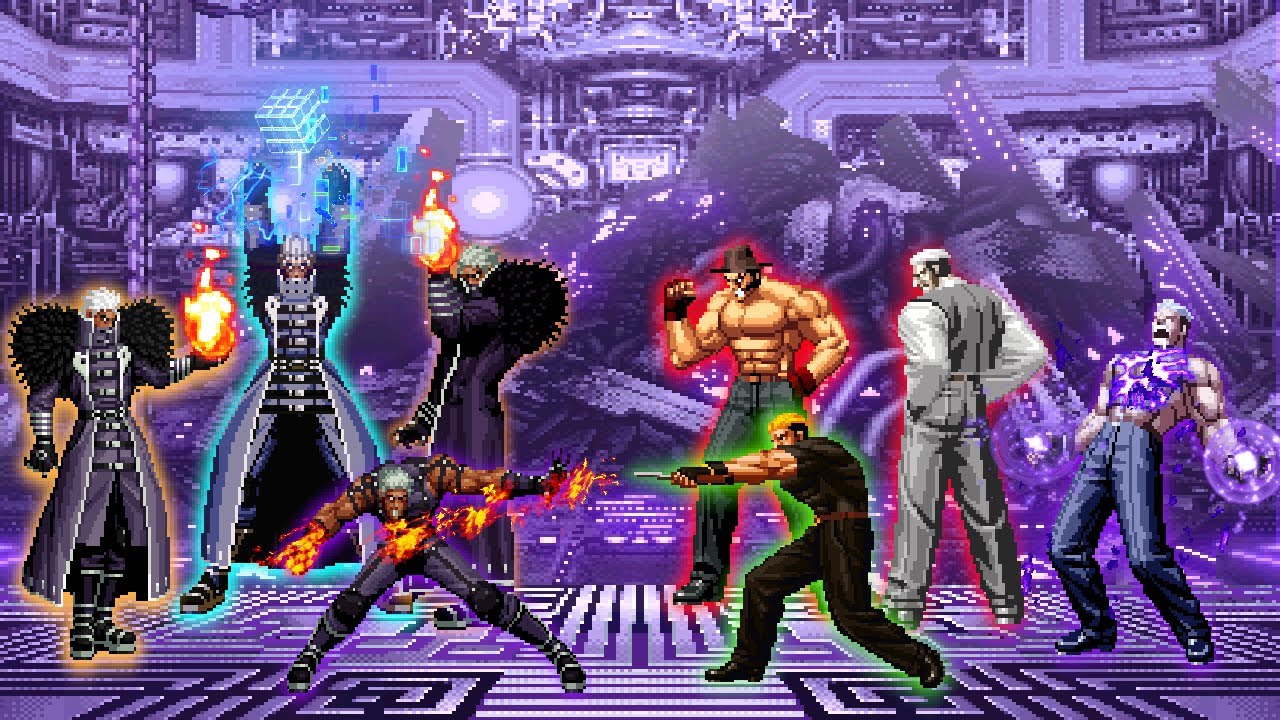 [KOF Mugen] Krizalid Team VS. Yamazaki Team