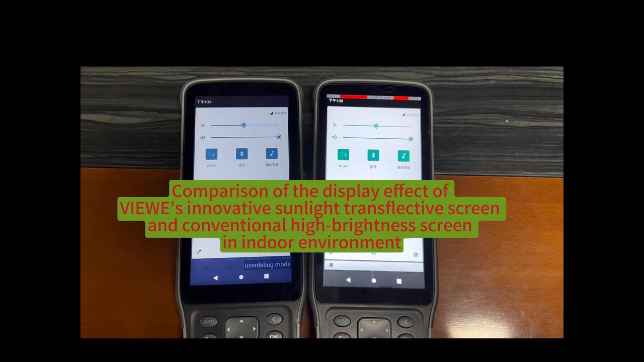 Transflective screen vs High brightness screen, which one is better?