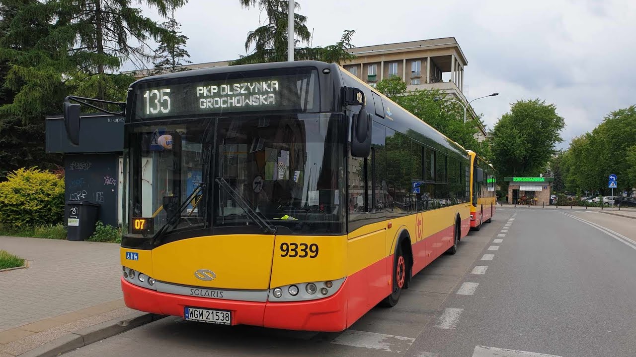 Solaris Urbino 12 III #9339 (PKS Grodzisk Mazowiecki) - linia 135 ➡️ Pl.Hallera