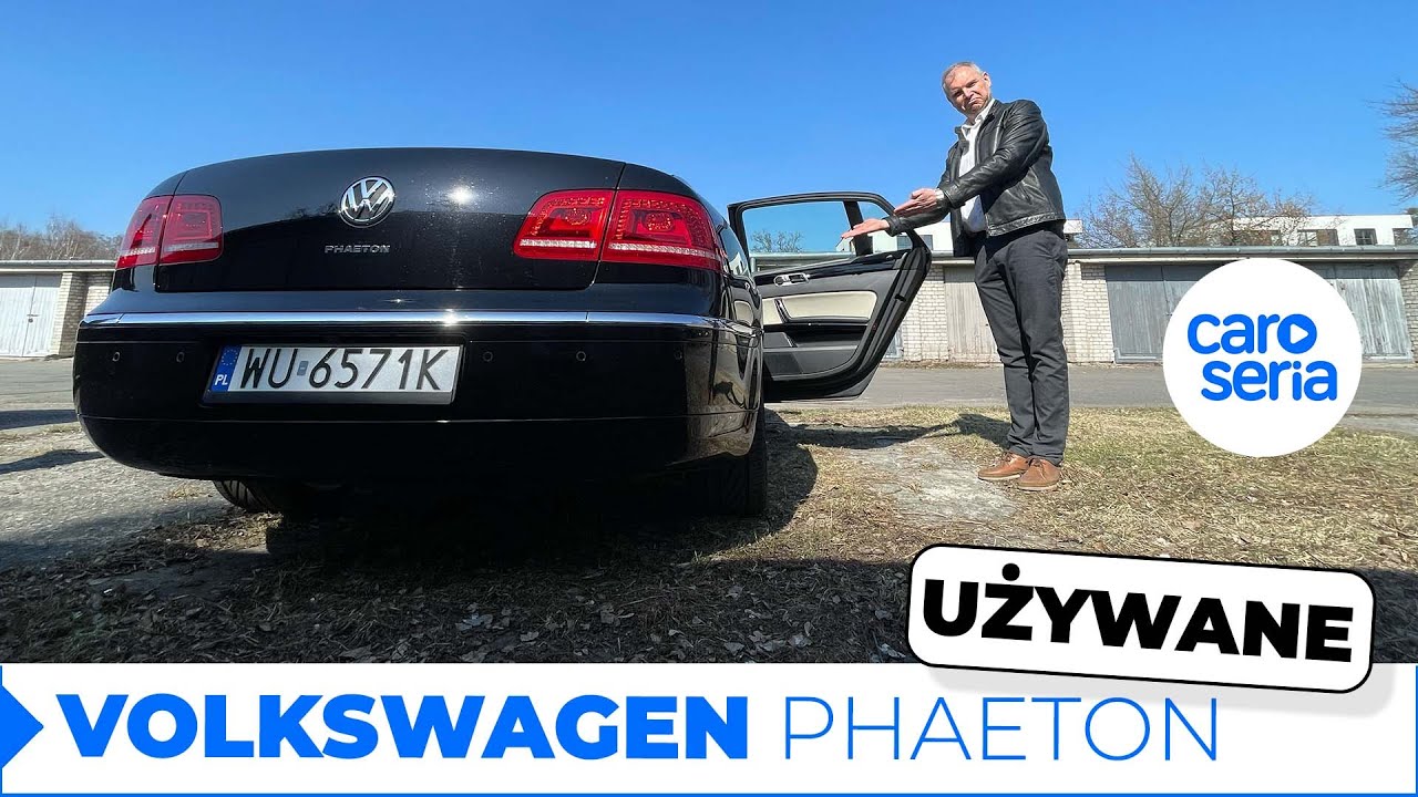 Używany Volkswagen Phaeton, czyli dziś dla ludu, kiedyś dla prezesa (TEST PL 4K) | CaroSeria