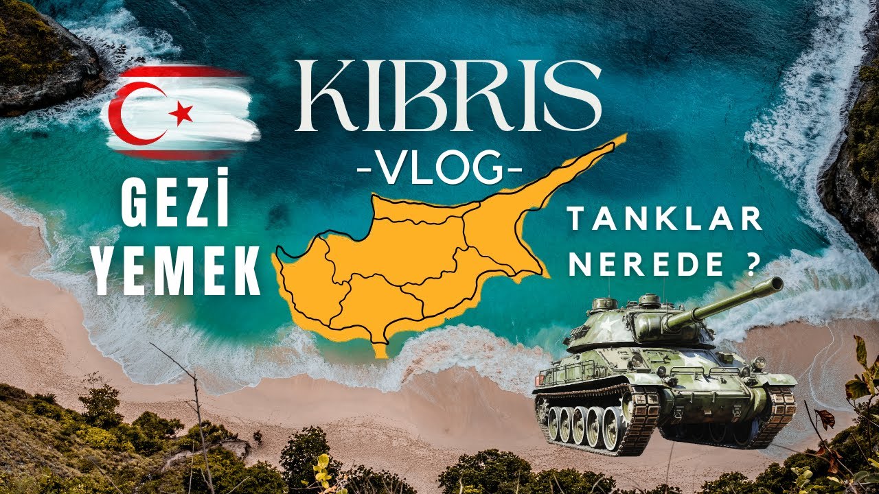 Kıbrıs Gezilecek Yerler Vlog Girne KKTC Gezisi