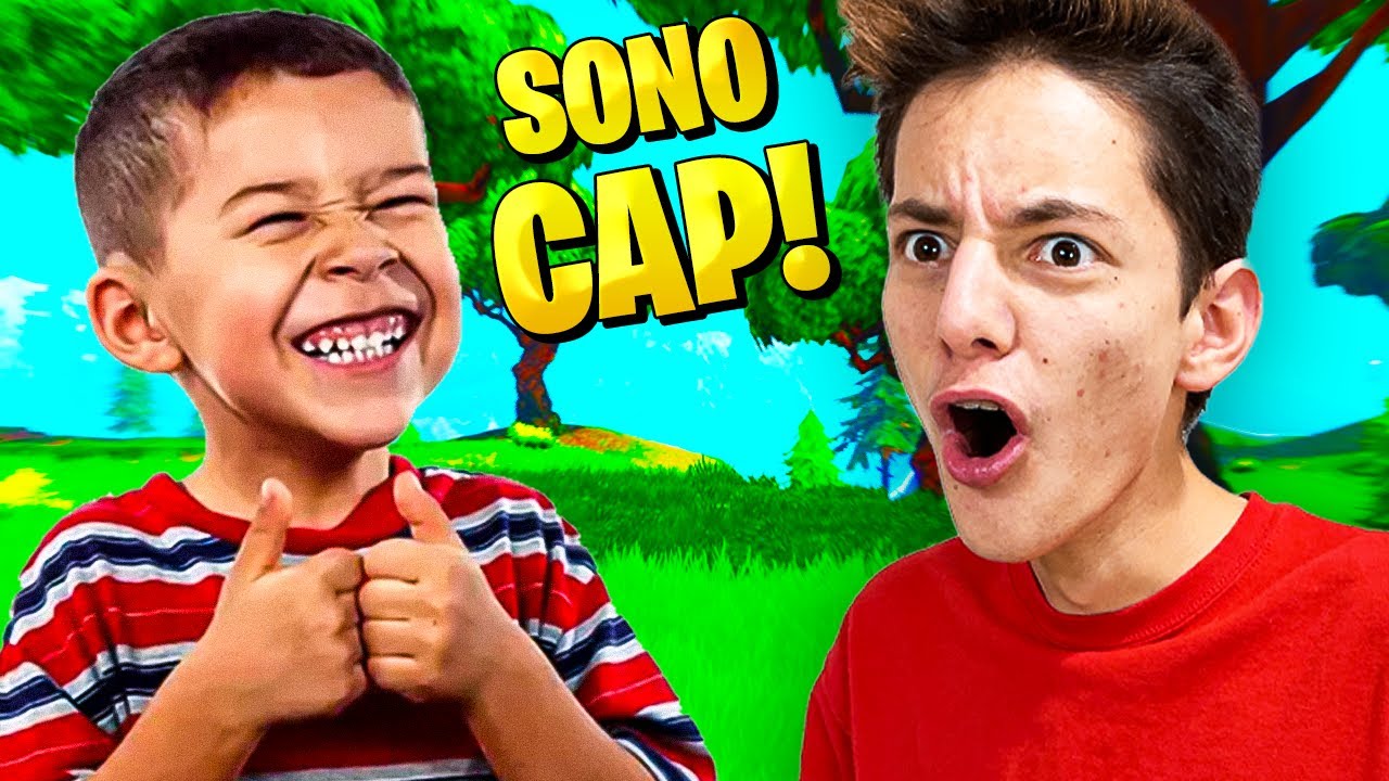 SI FINGE CAP e MI FA IL PROVINO per il TEAM BLAZE, MA LO SCOPRO E... 😡 Fortnite Provini Cap