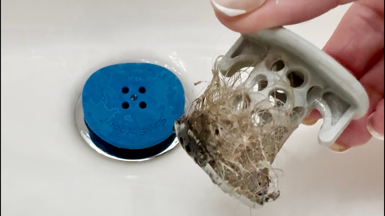 How to Stop Sink & Shower Drain Clogs | SinkShroom ShowerShroom Hair Catchers Drain Protectors