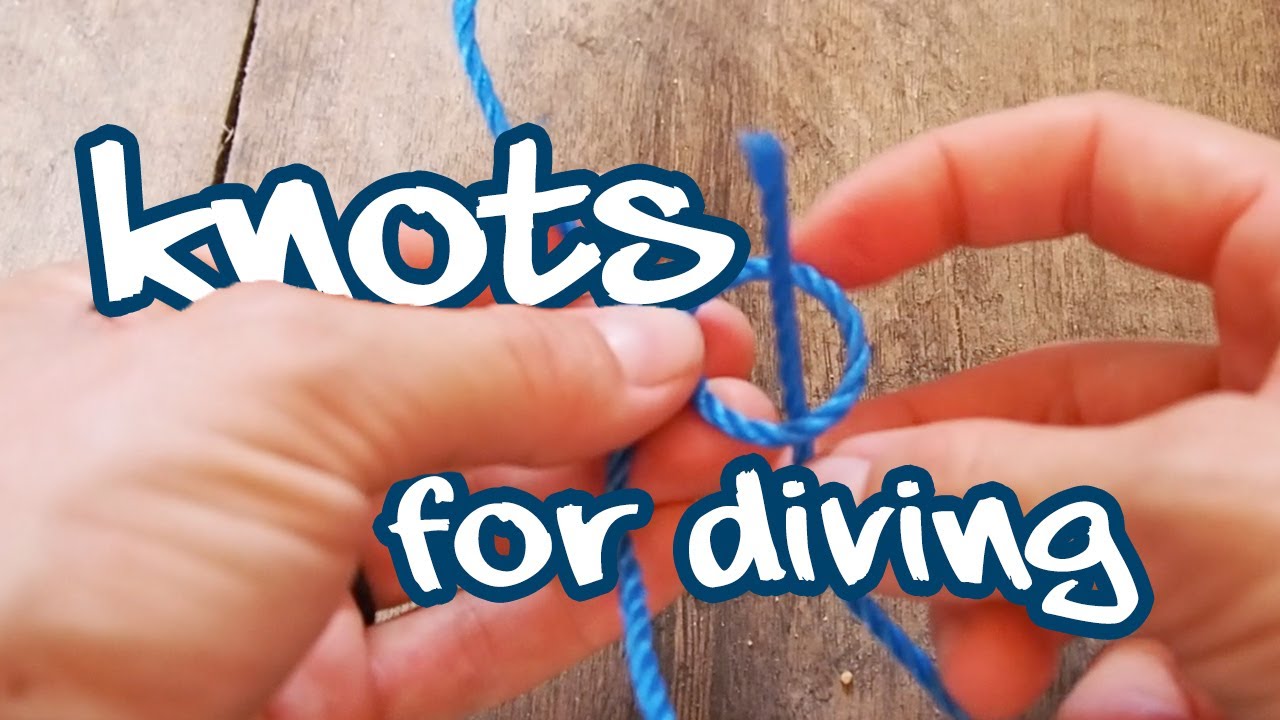 5 Scuba diving knots you should know! 👌🏻