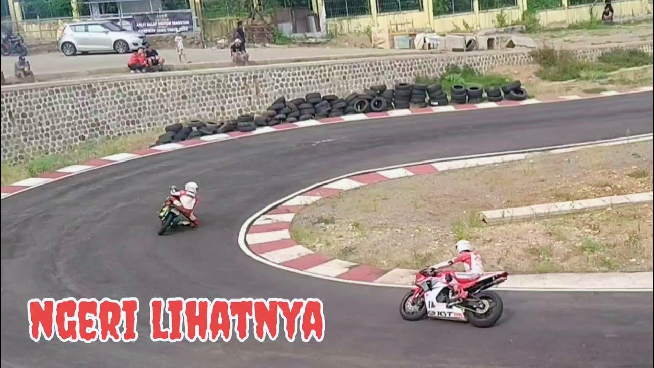 TES MOTOR DI SIRKUIT PARANG MAGETAN @MEDIAALAMINDONESIA