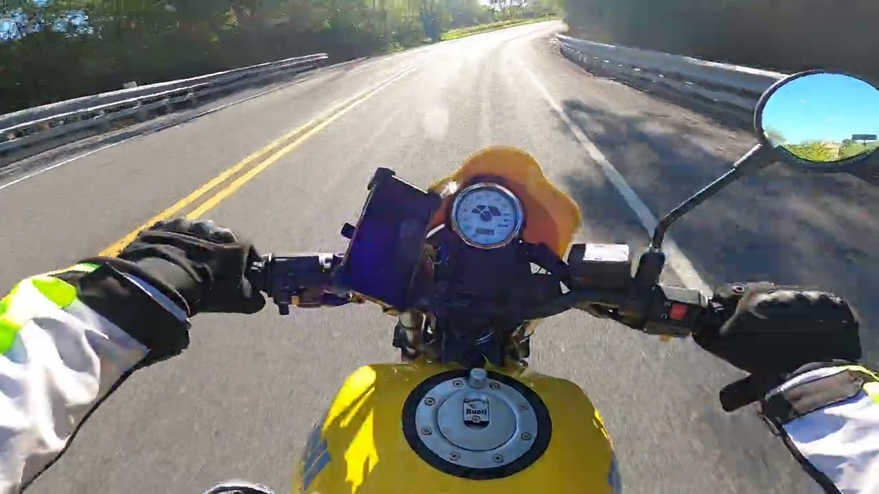 Back road riding   (2003 buell blast)