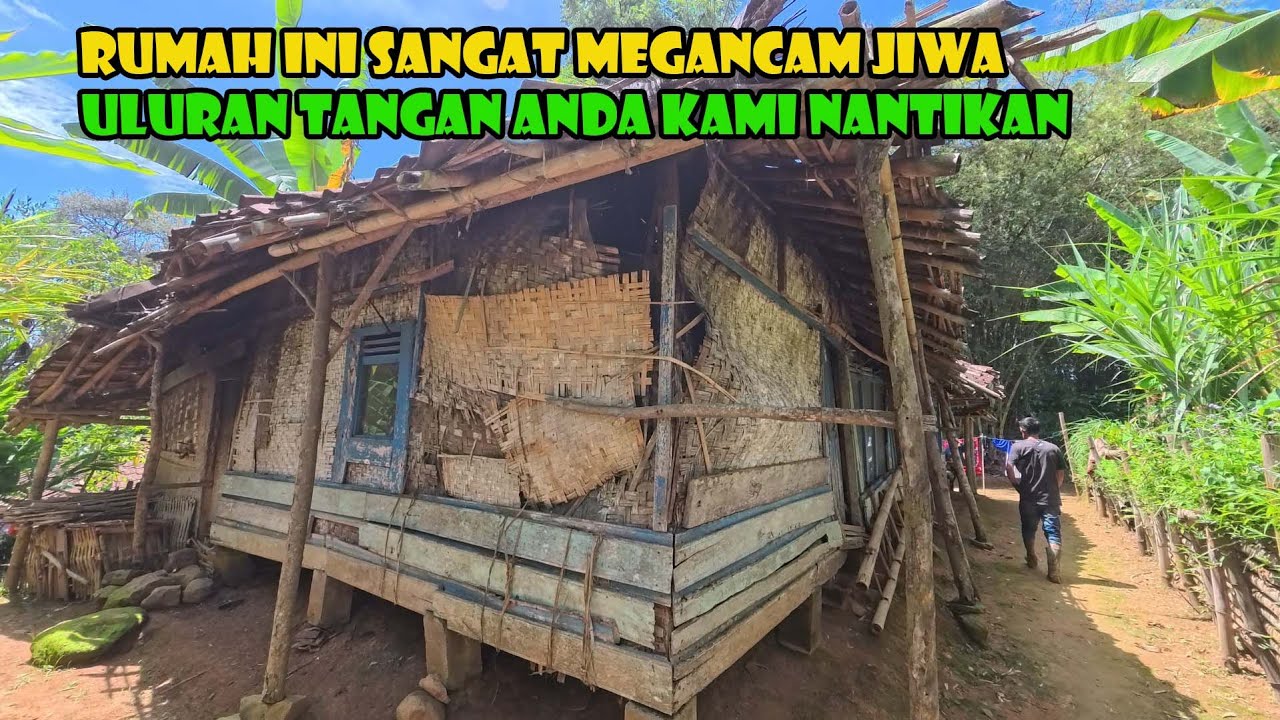 Mari Bantu Mereka Dengan Rumah Yang Layak. Uluran Tangan Anda Sangat Kami Nantikan.