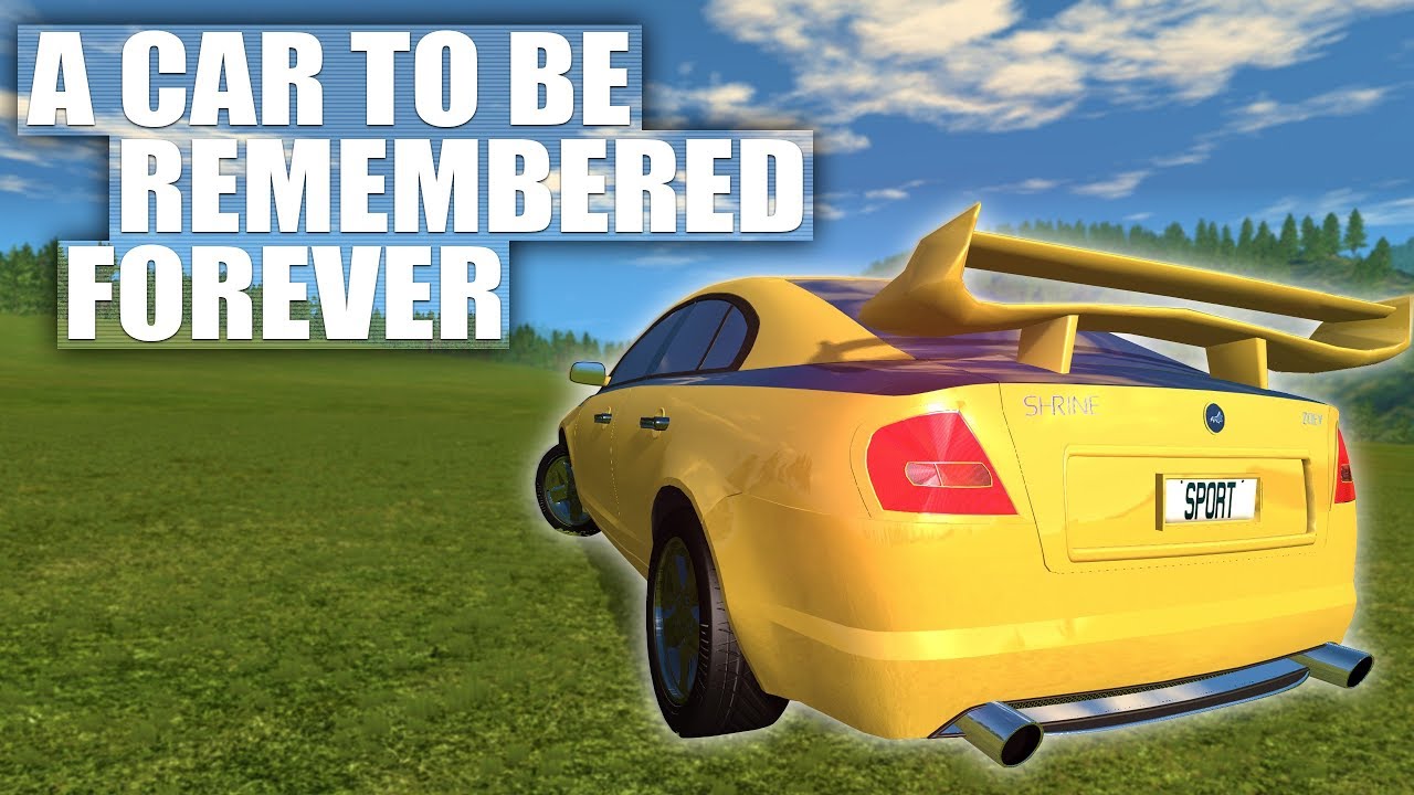 Автомобиль, который запомнится навсегда | Автоматизация / BeamNG