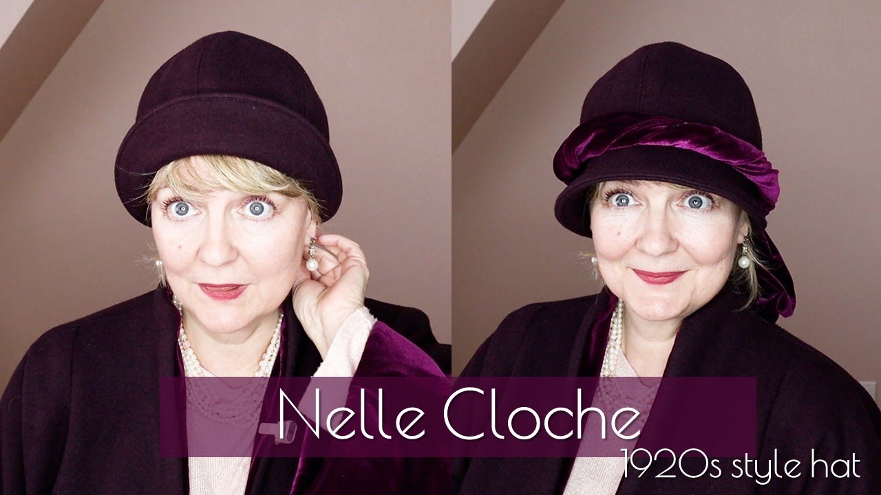 1920s Nelle Cloche Hat - Sew With Me Vintage Fashion