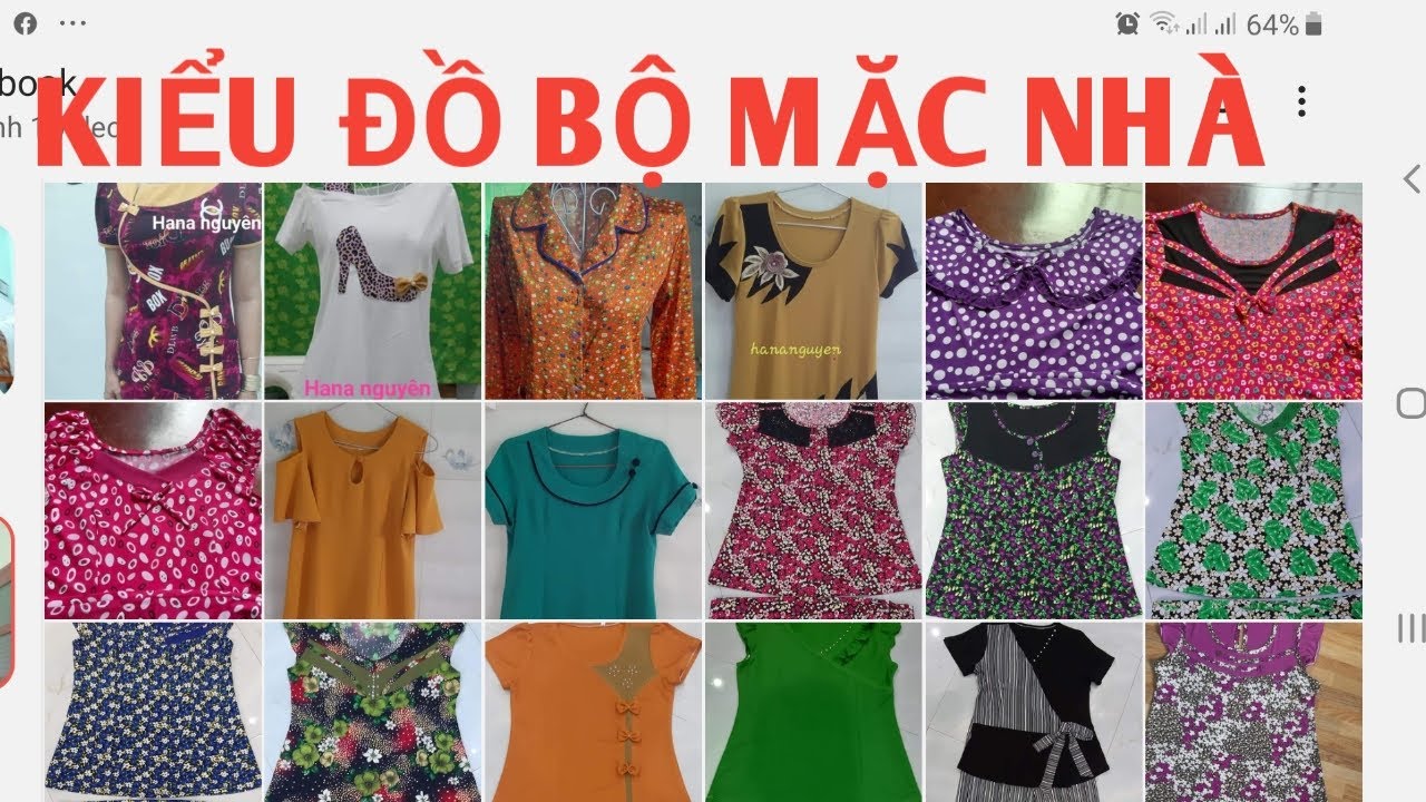 217/KIỂU ĐỒ BỘ MẶC NH&Agrave; /ĐỒ BỘ THUN MẶC NH&Agrave; ĐẸP / ĐAM M&Ecirc; MAY V&Aacute; HANA NGUY&Ecirc;N