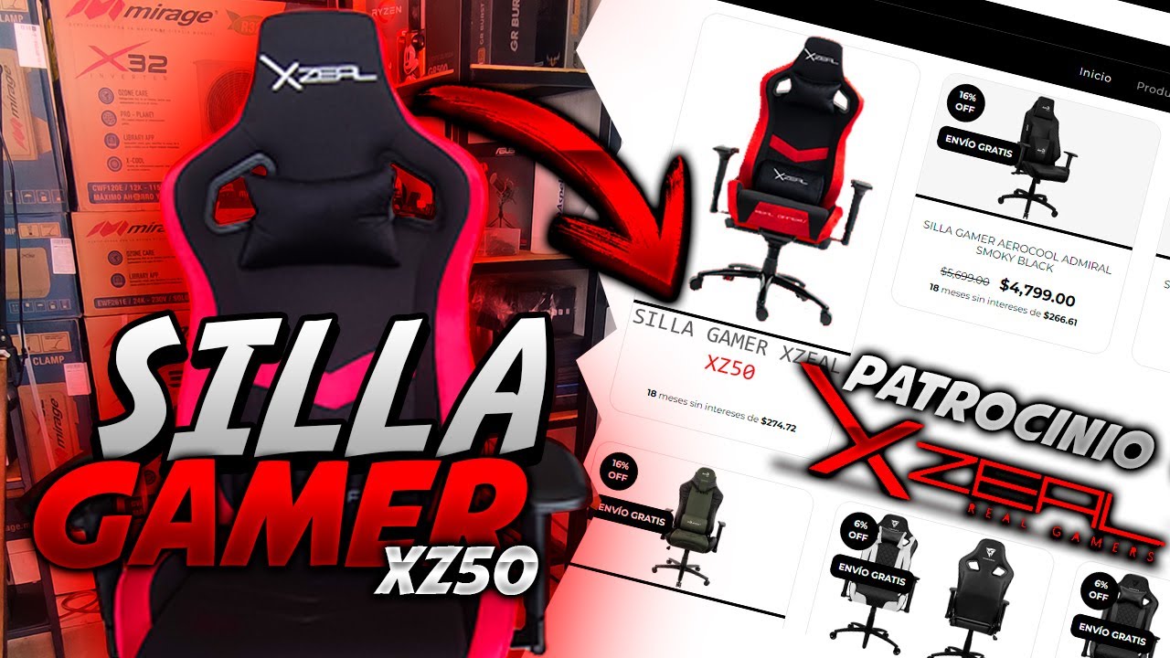 Reseña Completa: Silla Gamer XZ50 de XZeal - Eleva tu Experiencia de Juego | ZNTECHMX