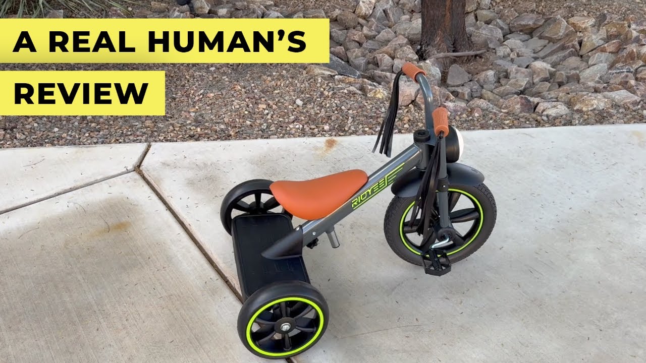 RIDYEE Toddler Tricycle for 2 to 5 Year Olds | Review & Demo