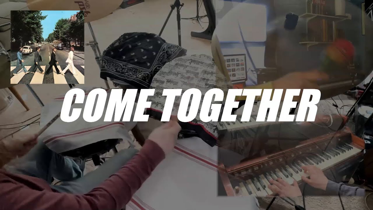 The Beatles: Come Together (Drum, Electric Keyboard, and Maraca Cover)