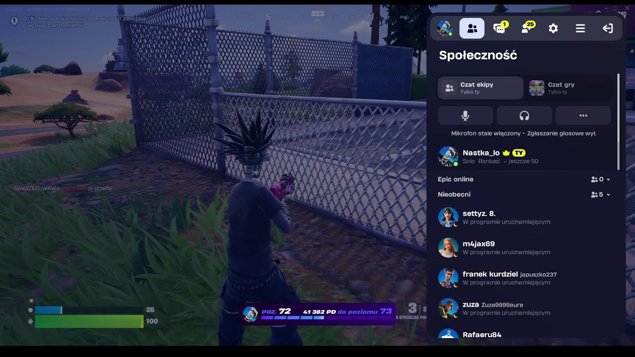 Gramy w FORTNITE