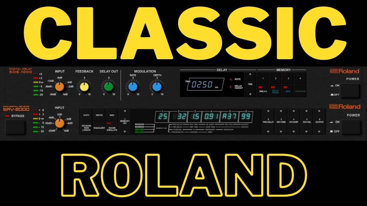 Roland SRV 2000 при участии SDE 1000