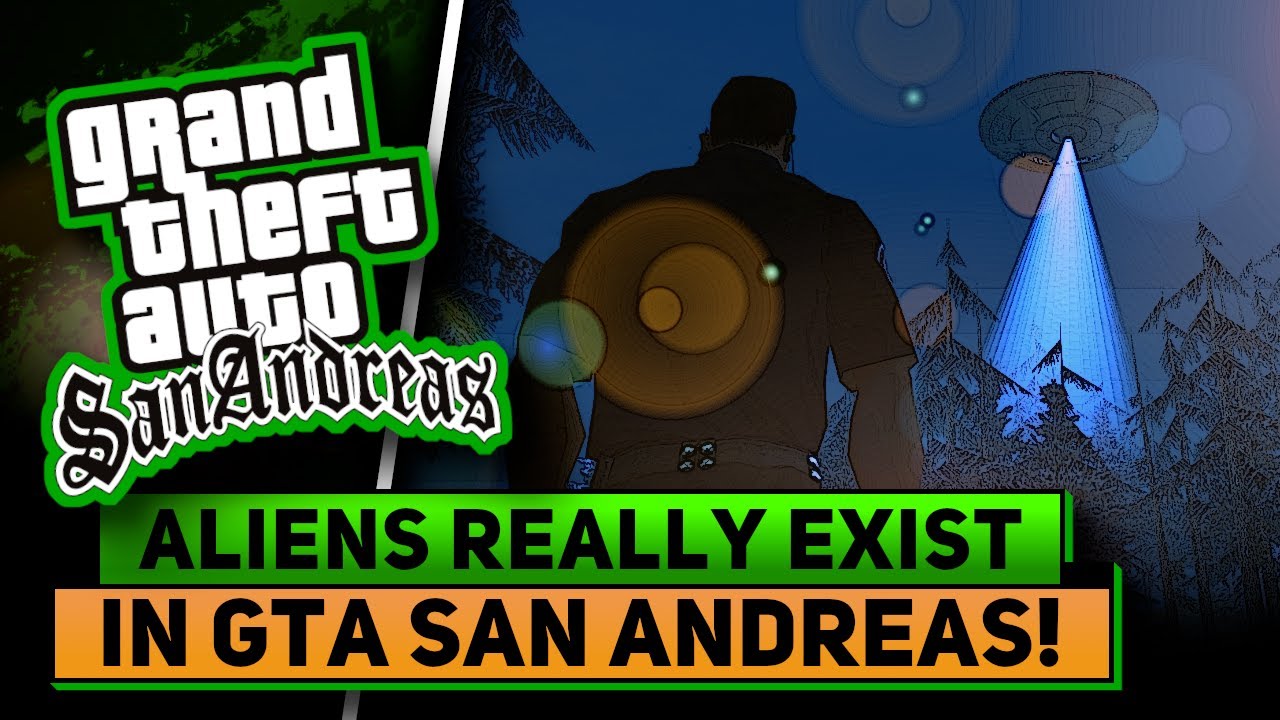 ALL EVIDENCE THAT ALIENS ARE DEFINITELY NOT FAKE | GTA SAN ANDREAS MYSTERIES