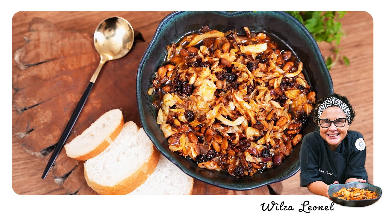 CAPONATA DE REPOLHO: MUITO TEMPERADA E DIFERENTONA! - Wilza Leonel
