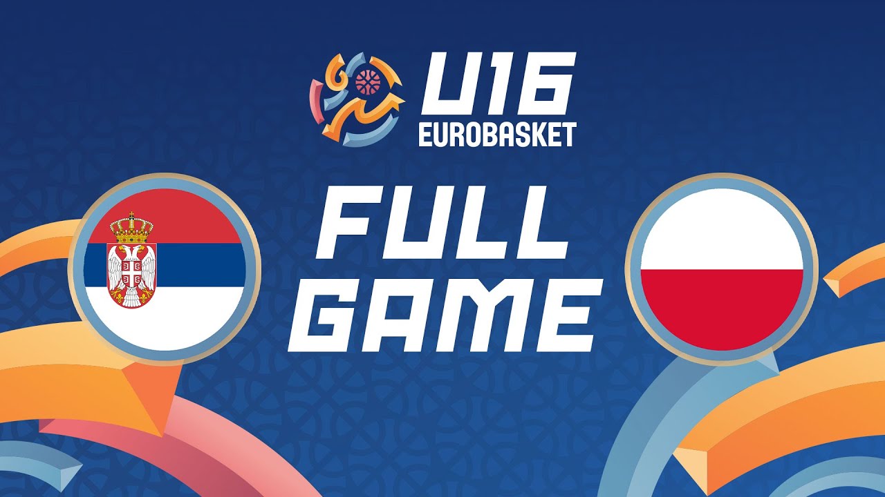 Group Phase | Serbia v Poland | Full Basketball Game | FIBA U16 Women's EuroBasket 2024