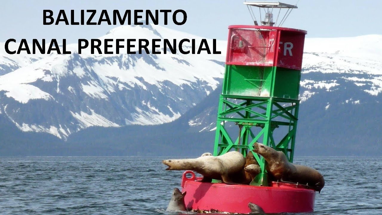 Canal preferencial bombordo e boreste para região B, bem simples e fácil.
