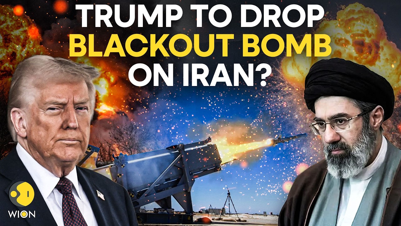 US-Iran War: Trump Threatens Iran With &lsquo;Blackout Bomb&rsquo; Strike | WION ORIGINALS