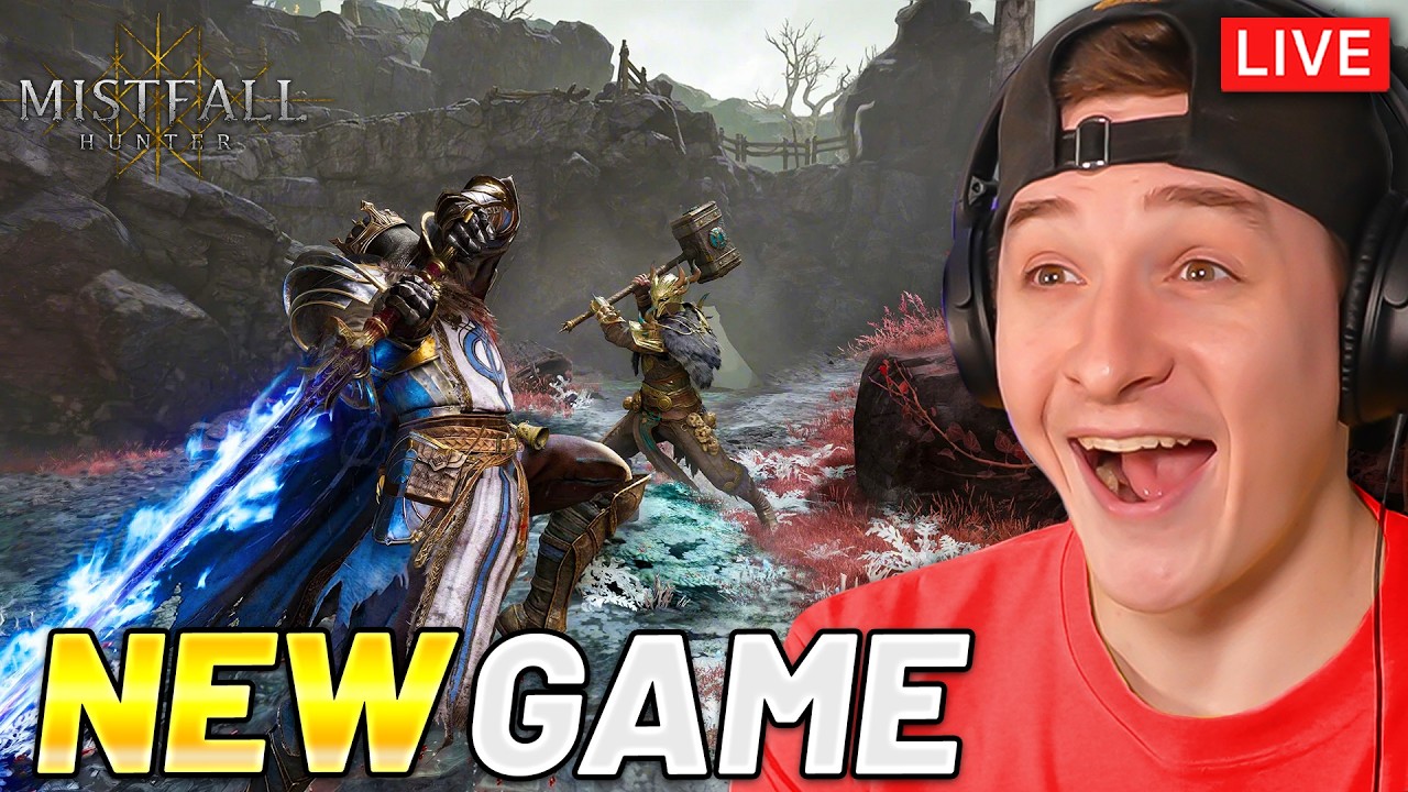 🔴 New Soulslike Extraction Game! Mistfall Hunter Live!