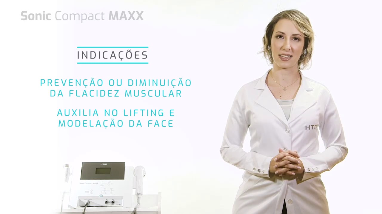 Sonic Compact Maxx - Ultrassom + Correntes - Corporal e Facial