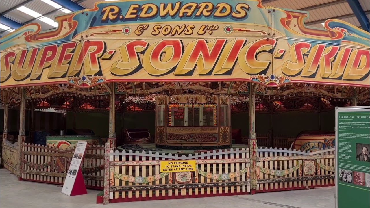 A few shots around Dingles Fairground Museum including the new building. July 2022