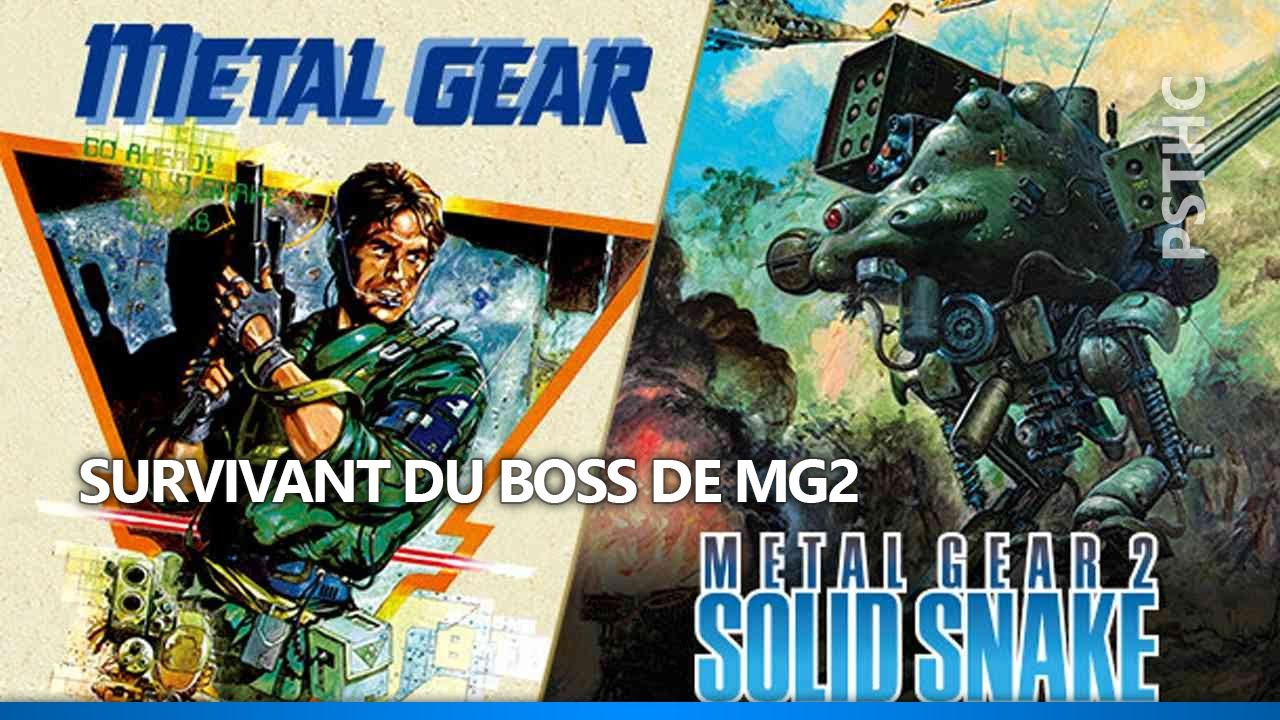Metal Gear & Metal Gear 2: Solid Snake - Zanzibar Land Survivor Trophy | Survivant du boss de MG2