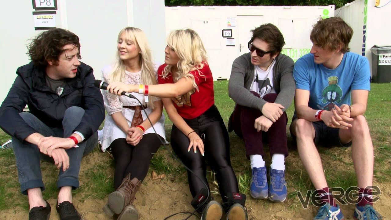 The Mac Twins Interview Ed Sheeran and The Wombats Backstage At Lovebox