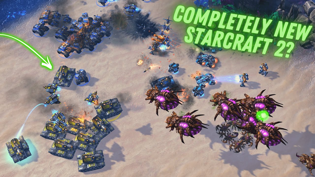Моддеры ПОЛНОСТЬЮ изменили StarCraft 2 этими новыми расами! (Scion Cast)