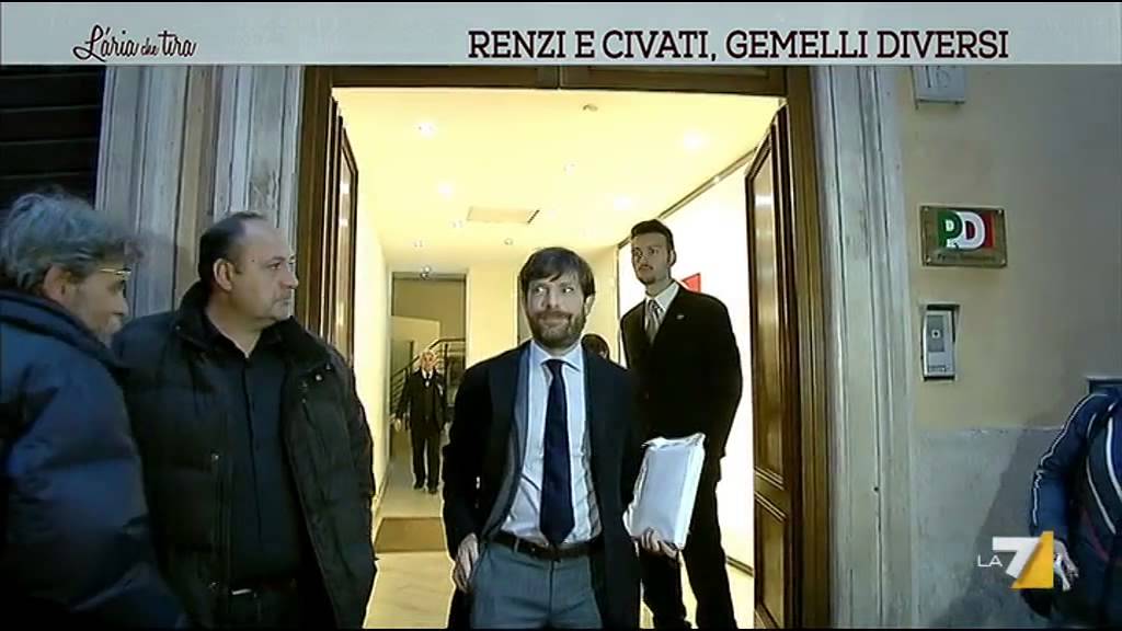 Renzi e Civati, gemelli diversi