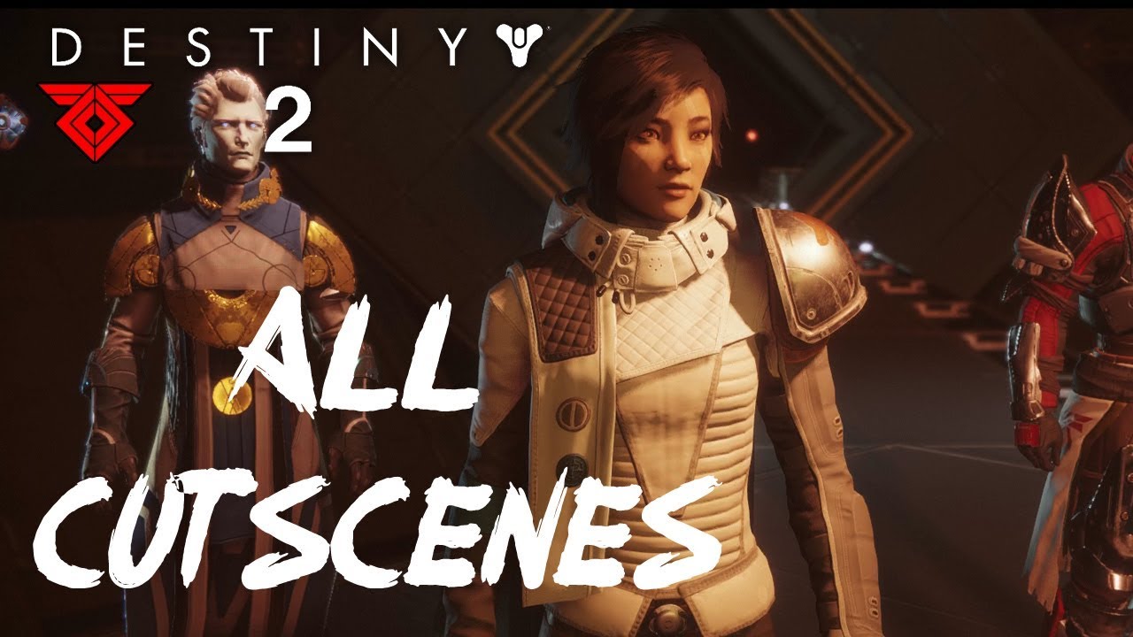 Destiny 2 Warmind ALL Story CINEMATICS/CUTSCENES in true 4K