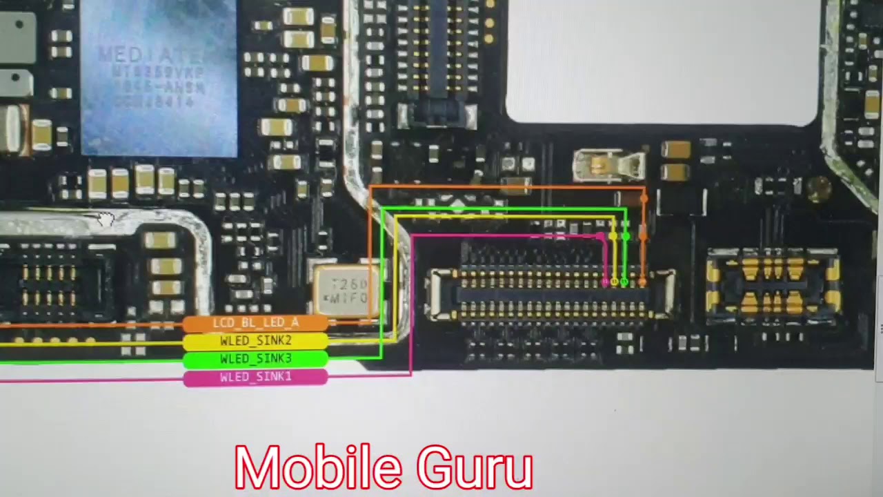 redmi Note8 Pro lcd light solution