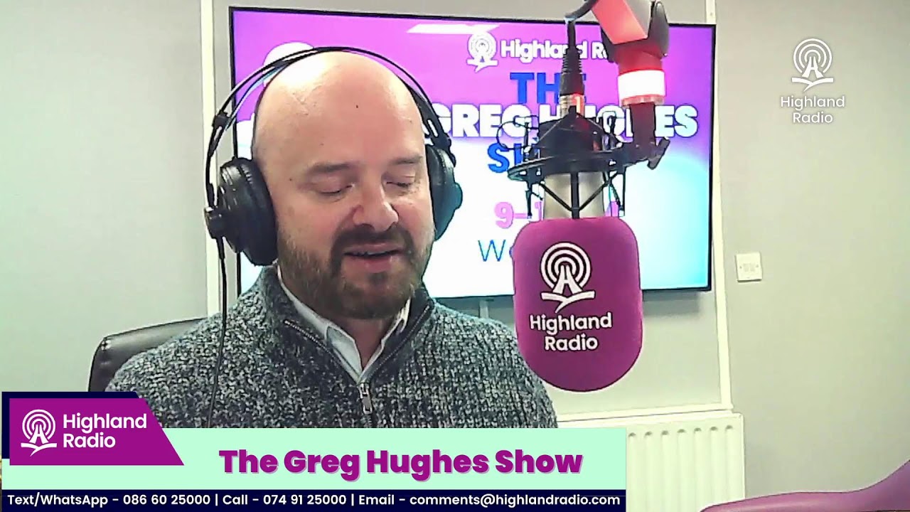 It's The Greg Hughes Show for Tuesday! Community Garda Info, all the top stories and more!