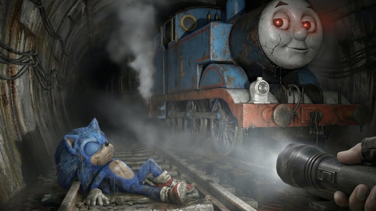 They FOUND SONIC & THOMAS ALL Characters at an ABANDONED RAILWAY YARD!!