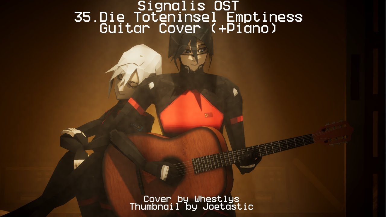 Signalis OST | 35.Die Toteninsel Emptiness | Guitar Cover (+Piano)