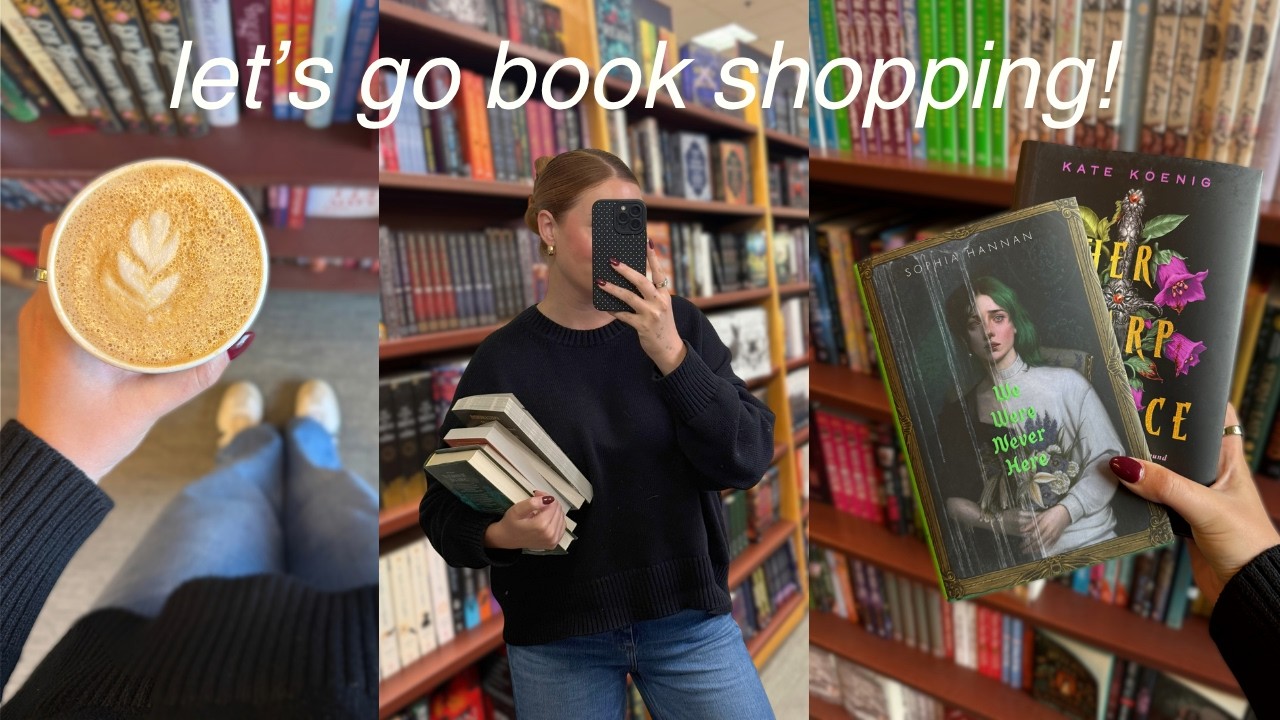 Пойдёмте со мной выбирать книги (как будто мы по FaceTime) и книжный haul📚