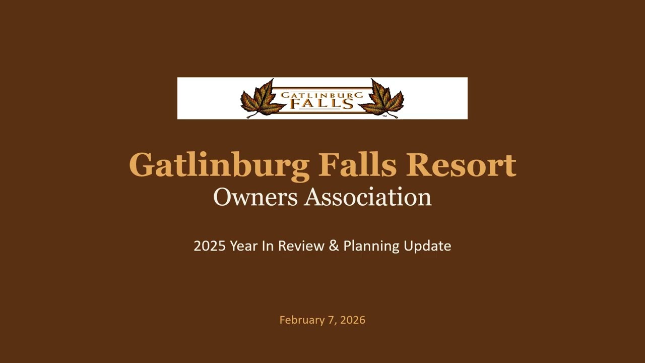 Gatlinburg Falls (Hidden Valley) | 2026 Annual Meeting PowerPoint Presentation