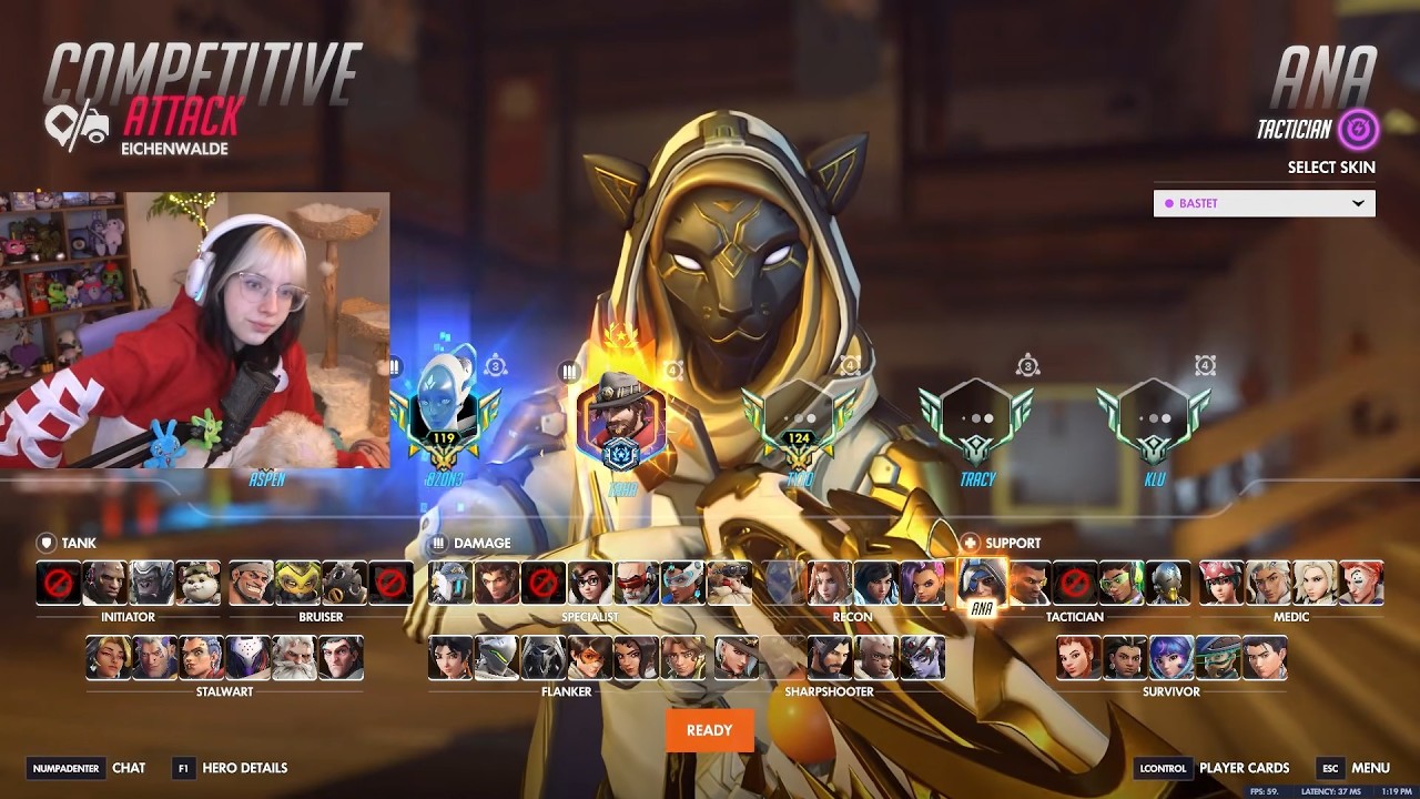 Aspen Is a SUPPORT CARRY - Mizuki + Ana +Juno Season 1 Top 500 Gameplay