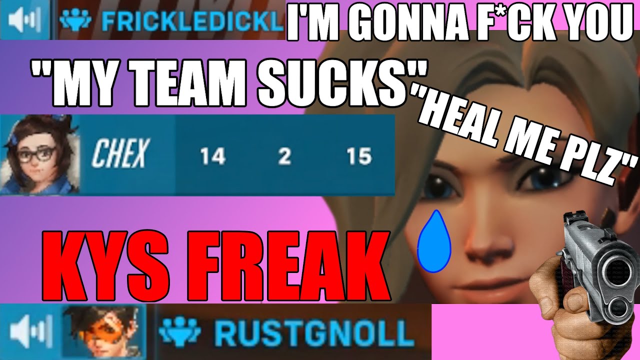 Most UNHINGED Australian Players in a While - Overwatch Competitive Toxicity Pt. 5