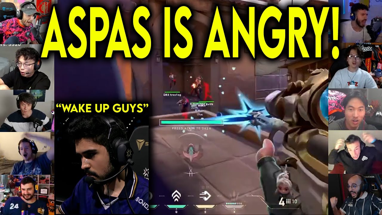 Valorant Streamers Reacts To MIBR Aspas Insane 3k After Saying : 