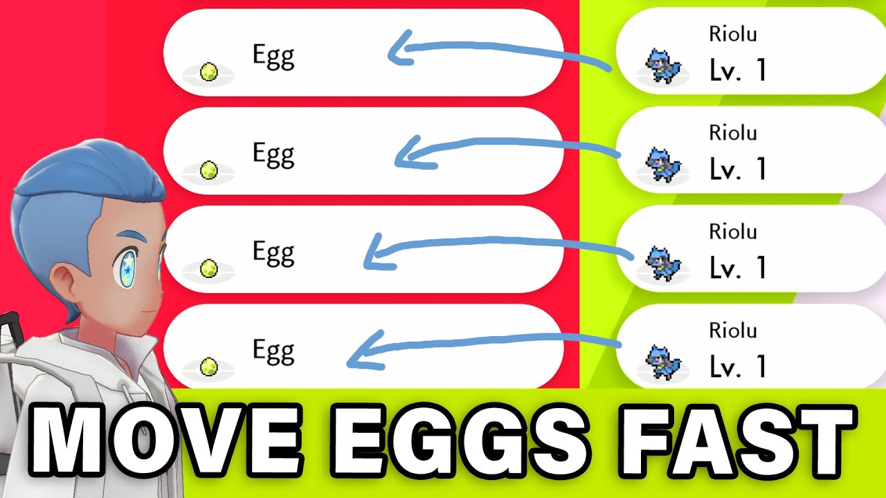 How to Move EGGS into PARTY Quickly | Tip ► Pokemon Sword & Shield