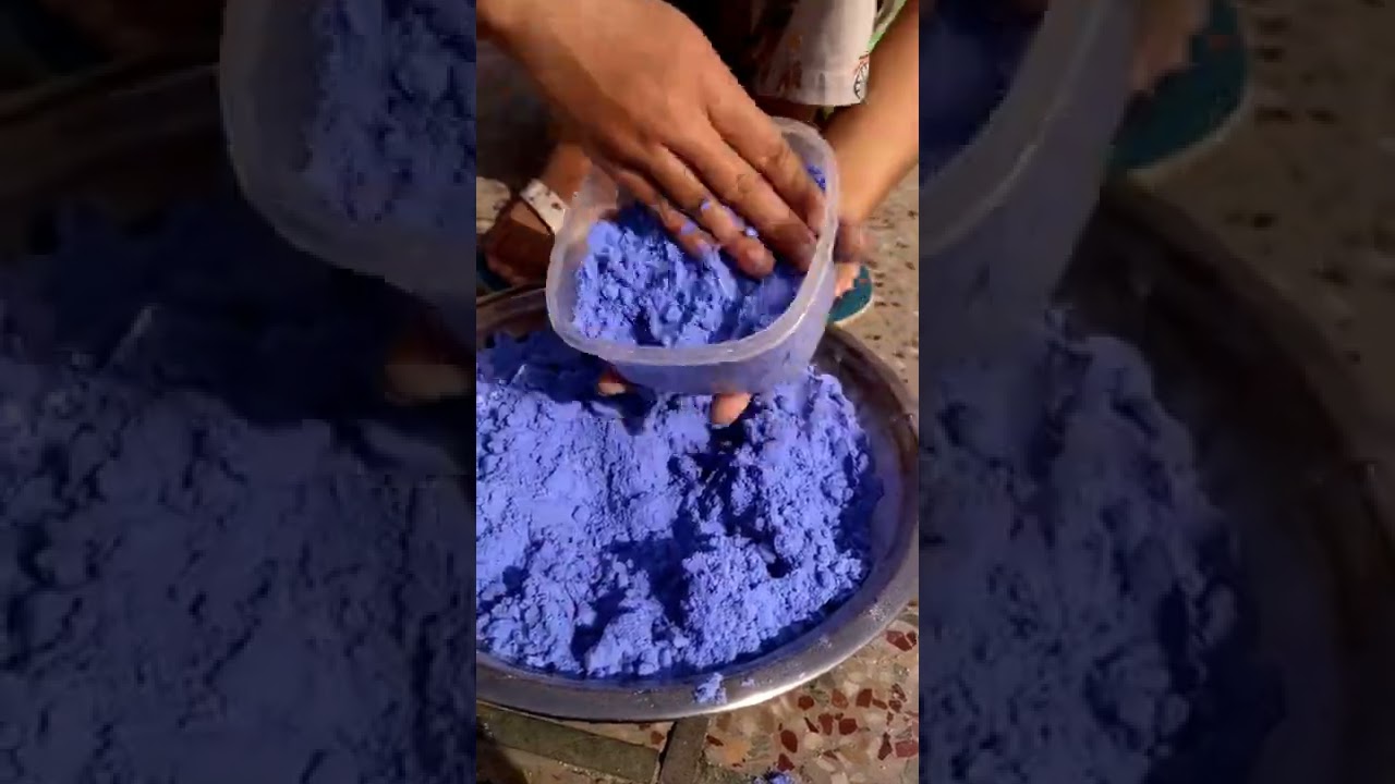Baking soda tutorial l #asmr #asmrbakingsoda #asmrgymchalk